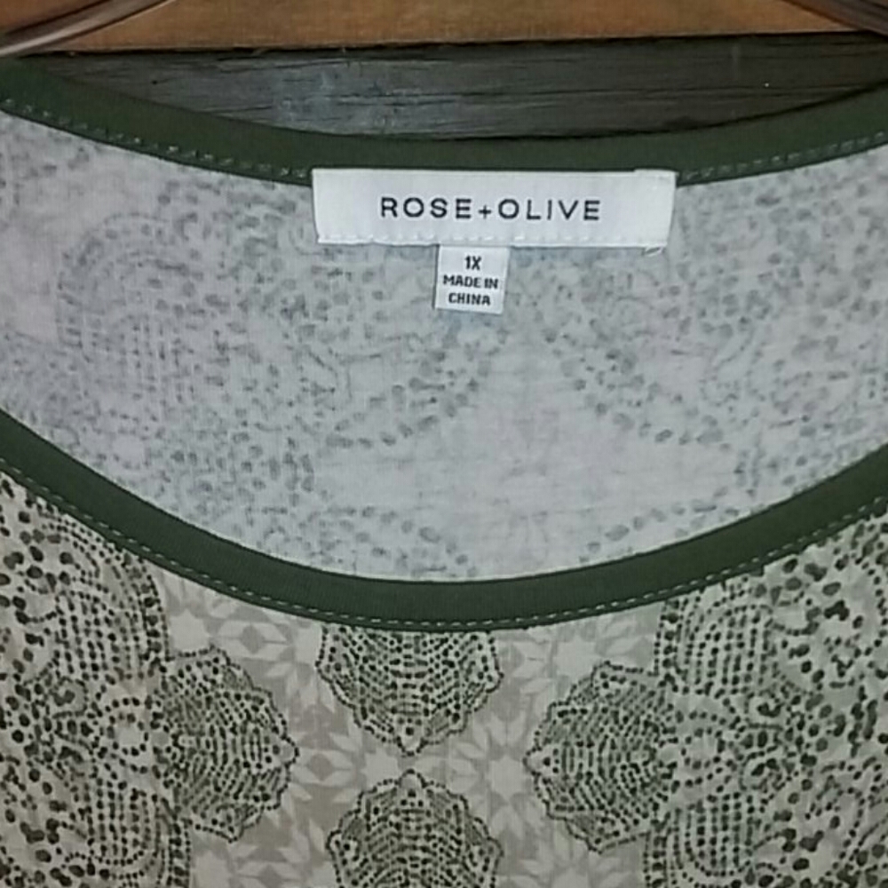 Olive Tunic top